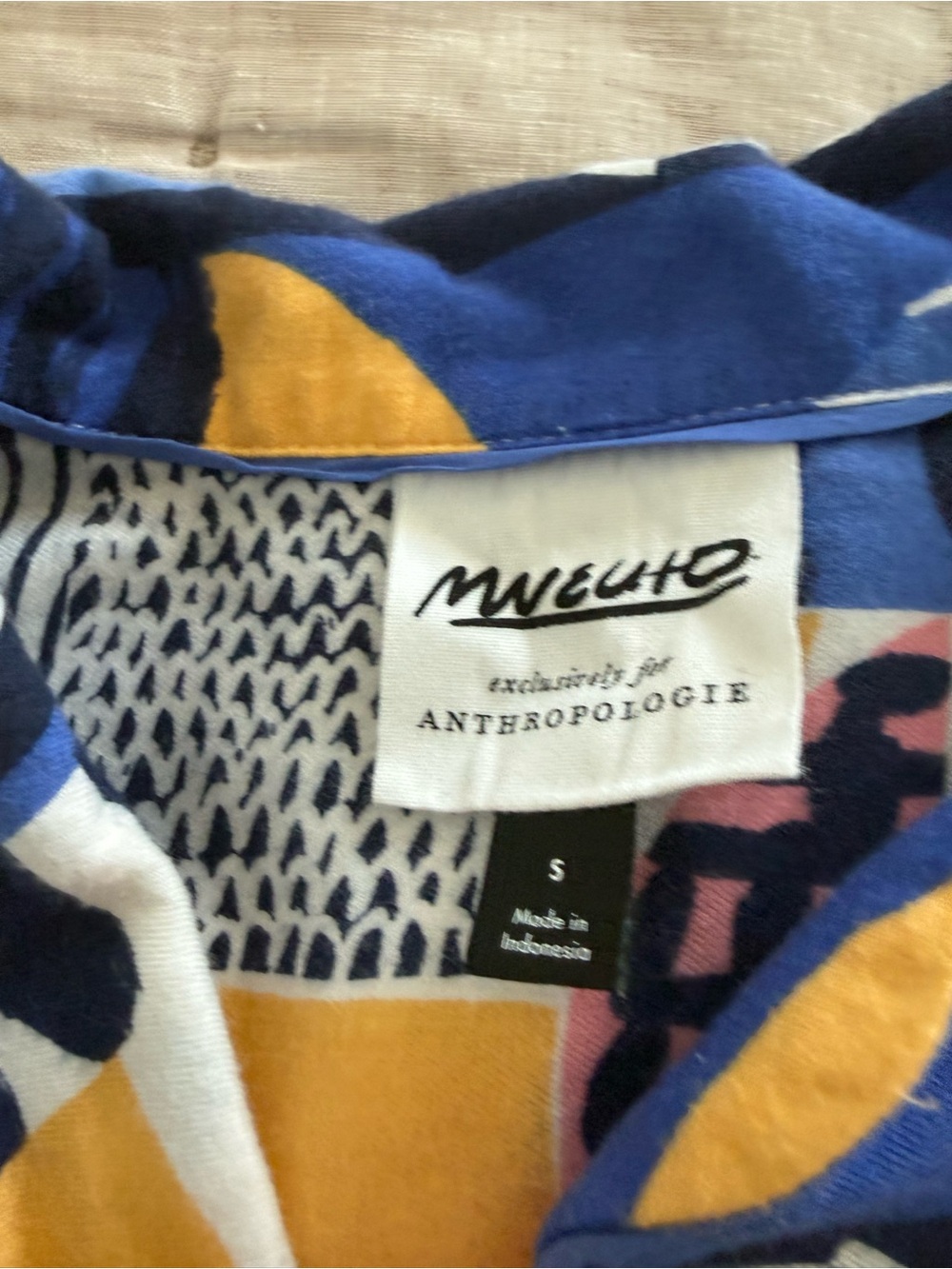 Anthropologie Marcello Velho Flannel Pajama Set Size Small - Picture 14 of 14